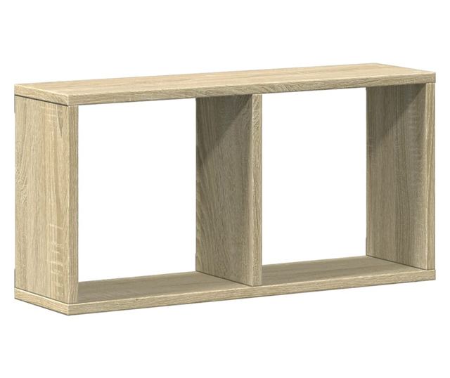 sonoma tölgy színű szerelt fa faliszekrény 60 x 16 x 30 cm