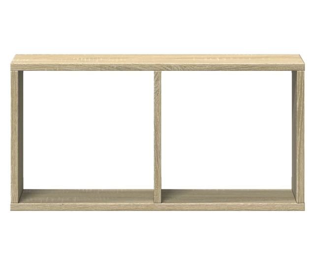 sonoma tölgy színű szerelt fa faliszekrény 60 x 16 x 30 cm