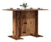 antik fa színű szerelt fa étkezőasztal 110 x 60 x 75 cm thumbnail 1
