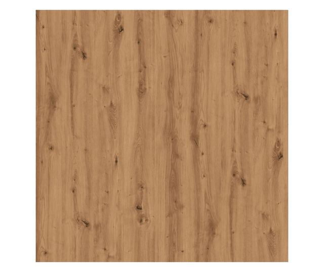 kézműves tölgy színű szerelt fa tálalószekrény 70 x 34 x 90 cm