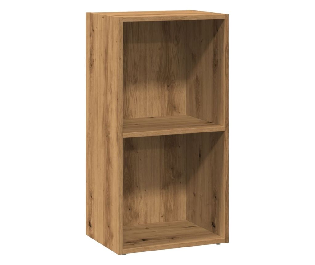 kézműves tölgy szerelt fa könyvespolc 40 x 30 x 77 cm - 2