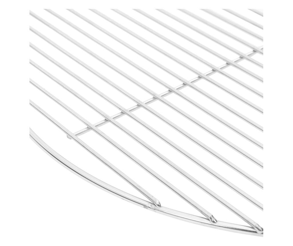 Grilovací rošt kulatý Ø 54 cm 304 nerezová ocel - 4