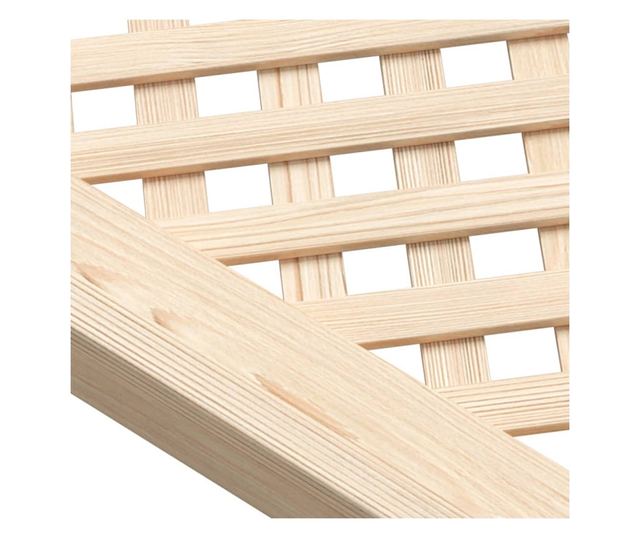 2 db tömör fenyőfa rácsos szekrényajtó 39,5x99 cm