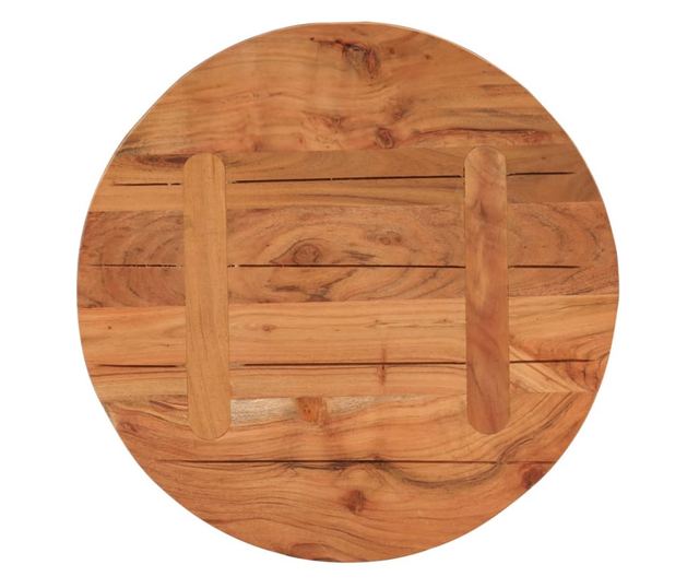 tömör akácfa kerek asztallap Ø50 x 2,5 cm