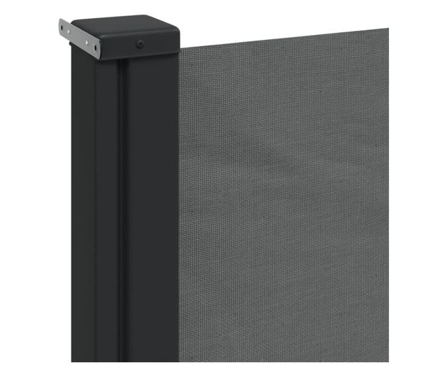 antracitszürke behúzható oldalsó napellenző 160 x 300 cm