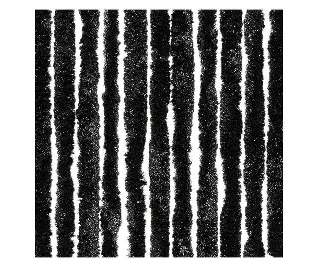 antracitszürke zsenília rovarfüggöny 100 x 230 cm