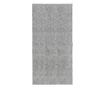 PAMPLONA szürke magas szálú bolyhos modern szőnyeg 100 x 200 cm