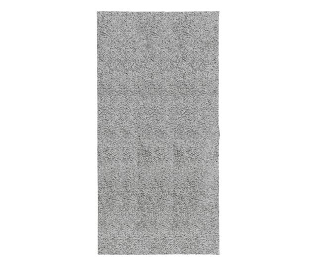 PAMPLONA szürke magas szálú bolyhos modern szőnyeg 100 x 200 cm