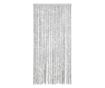 szürke zsenília rovarfüggöny 90x220 cm