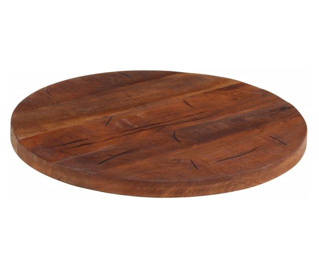 tömör újrahasznosított fa kerek asztallap Ø50 x 2,5 cm