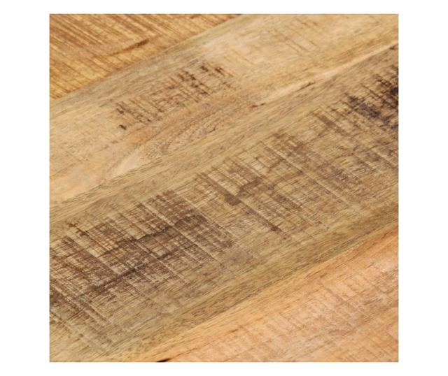 tömör nyers mangófa kerek asztallap Ø60 x 3,8 cm