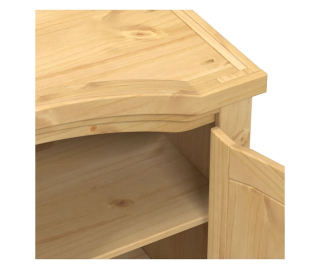 Corona tömör fenyőfa ruhásszekrény 101 x 52 x 170 cm