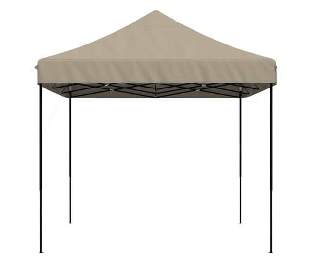 tópszínű összecsukható felugró rendezvénysátor 440x292x315 cm