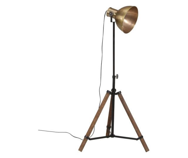 antik sárgaréz állólámpa 25 W 75x75x90-150 cm E27