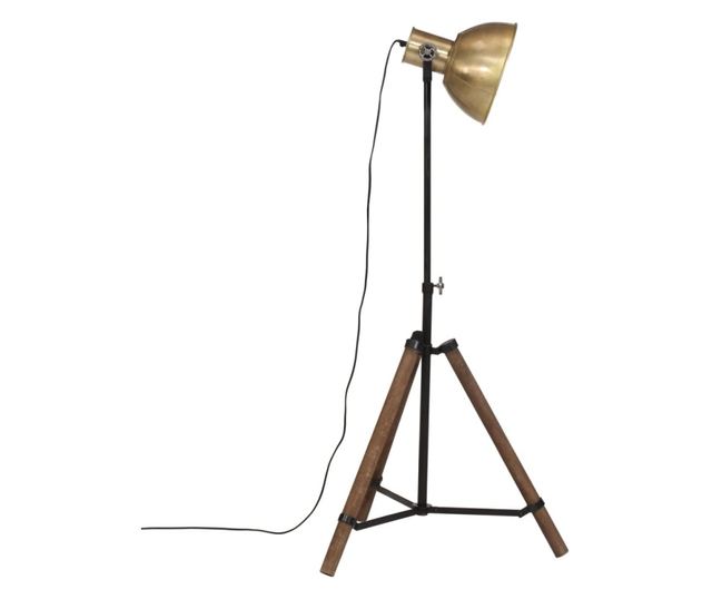 antik sárgaréz állólámpa 25 W 75x75x90-150 cm E27