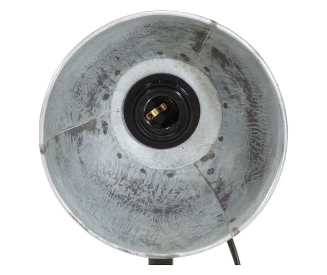 vintage ezüst asztali lámpa 25 W 18x18x60 cm E27