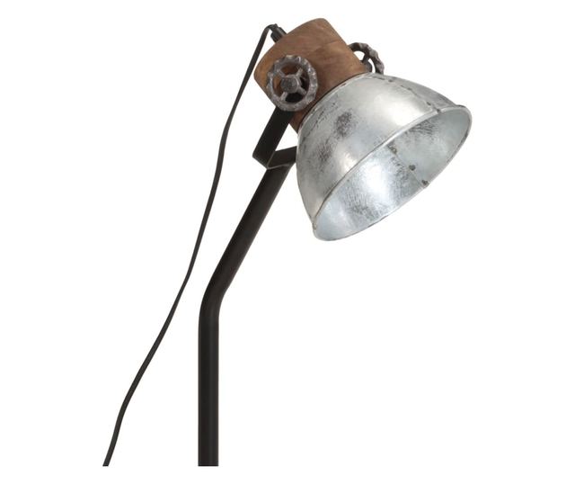 vintage ezüst asztali lámpa 25 W 18x18x60 cm E27