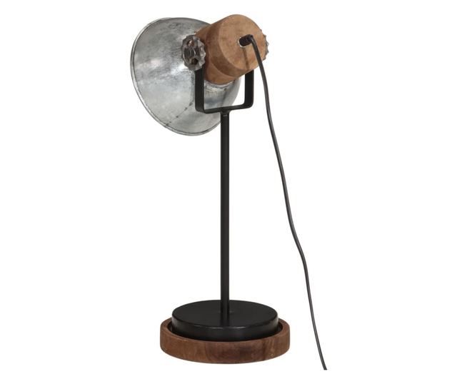 vintage ezüst asztali lámpa 25 W 17x17x50 cm E27