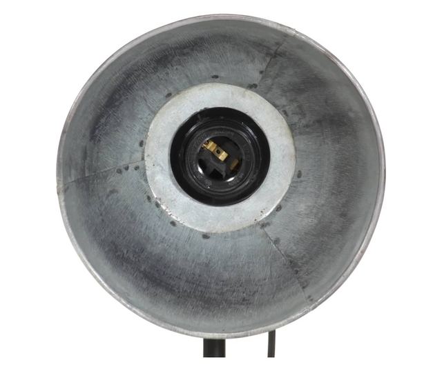 vintage ezüst asztali lámpa 25 W 17x17x50 cm E27