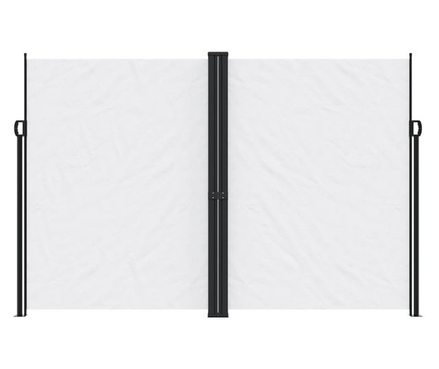 fehér behúzható oldalsó napellenző 220 x 1200 cm