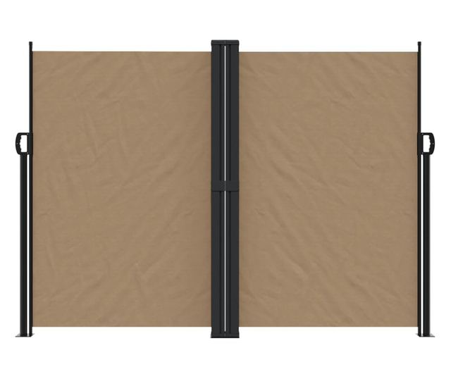 tópszínű behúzható oldalsó napellenző 180 x 1000 cm