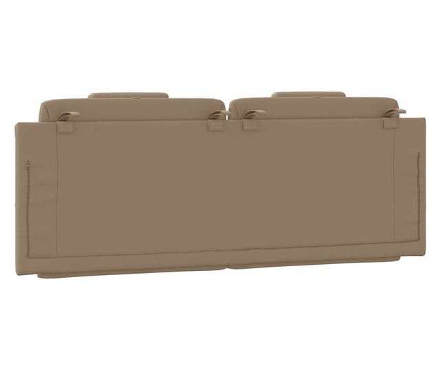 cappuccino színű műbőr fejtámla párna 140 cm