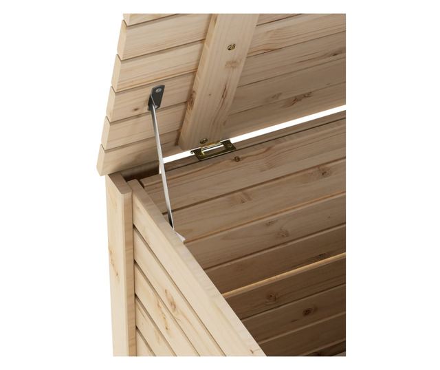 RANA tömör fenyőfa tárolóláda fedéllel 80 x 49 x 54 cm