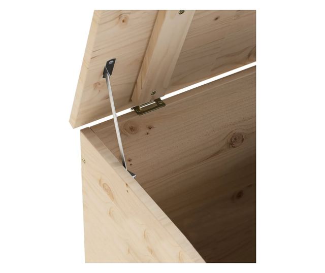 RANA tömör fenyőfa tárolóláda fedéllel 60 x 49 x 54 cm