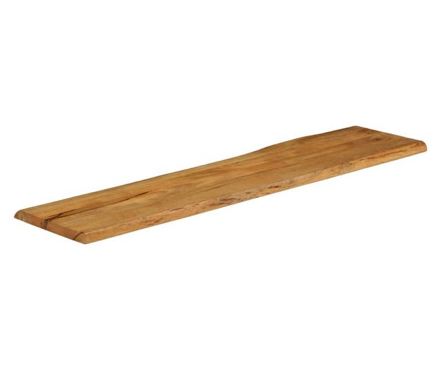 tömör mangófa természetes élű asztallap 180 x 40 x 3,8 cm
