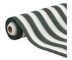 zöld és fehér HDPE belátásgátló háló 1,5 x 25 m 195 g/m²