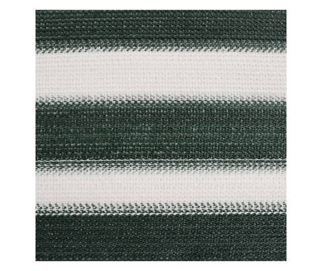 zöld és fehér HDPE belátásgátló háló 1,8 x 10 m 195 g/m²