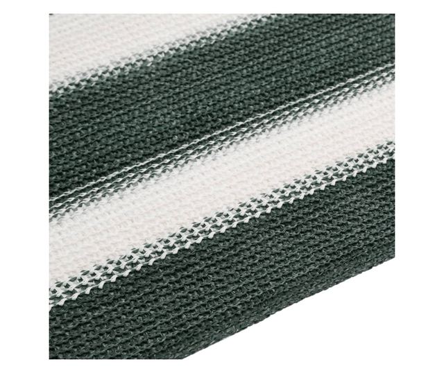 zöld és fehér HDPE belátásgátló háló 1,5 x 25 m 195 g/m²