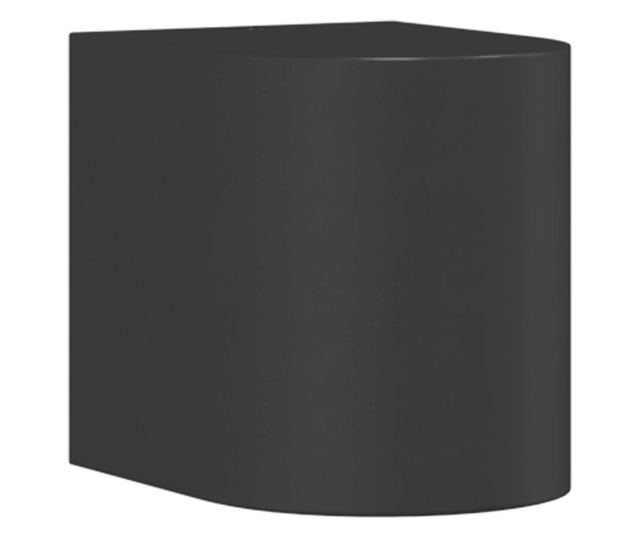 fekete öntött alumínium kültéri falilámpa