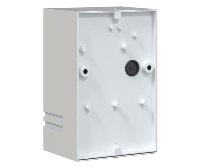 ezüstszínű rozsdamentes acél kültéri falilámpa