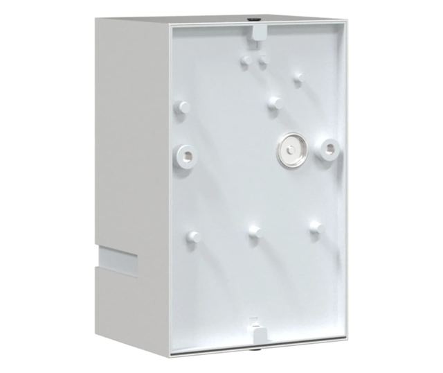 ezüstszínű rozsdamentes acél kültéri falilámpa