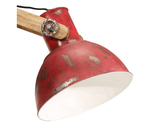 kopott piros fali lámpa 25 W 33x25x130-150 cm E27