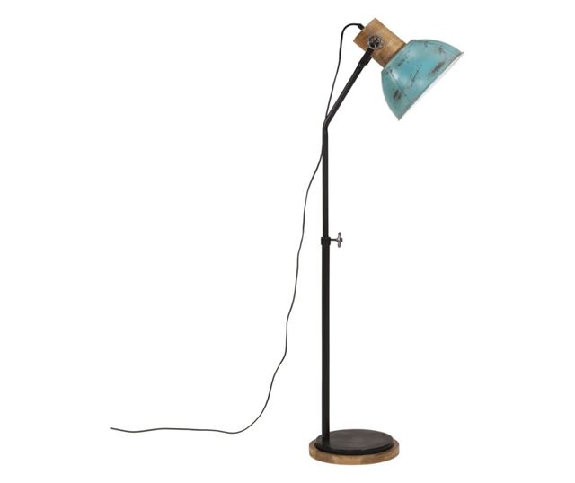 kopott kék állólámpa 25 W 30x30x100-150 cm E27