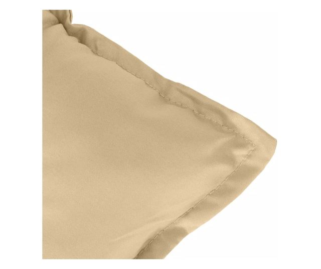 melange bézs szövet kerti padpárna 100 x 50 x 7 cm