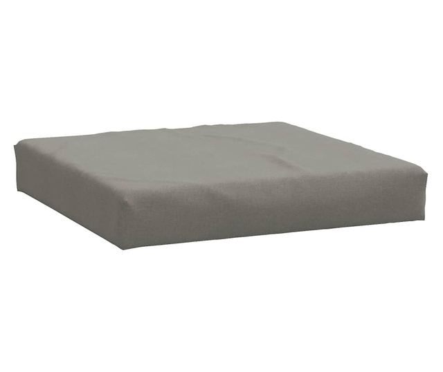 melange sötétszürke szövet raklappárna 60 x 60 x 10 cm