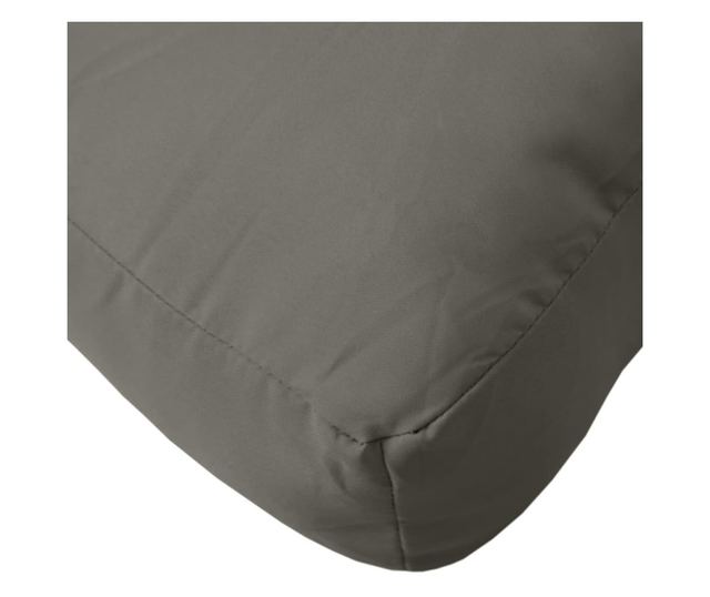 melange sötétszürke szövet raklappárna 60 x 60 x 10 cm