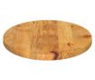 tömör nyers mangófa ovális asztallap 90 x 40 x 3,8 cm