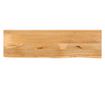 tömör mangófa természetes élű asztallap 120 x 30 x 2,5 cm