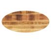 tömör mangófa ovális asztallap 100 x 40 x 2,5 cm