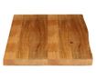 tömör mangófa természetes élű asztallap 100 x 60 x 2,5 cm