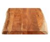 tömör akácfa téglalap alakú asztallap 110x60x2,5 cm