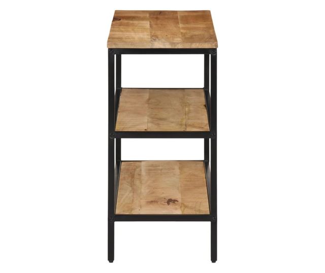 tömör nyers mangófa tálalóasztal 100 x 35 x 70 cm