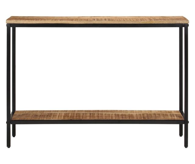 tömör nyers mangófa tálalóasztal 100 x 35 x 70 cm