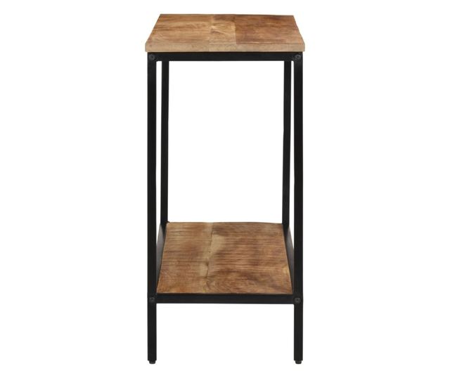 tömör nyers mangófa tálalóasztal 100 x 35 x 70 cm