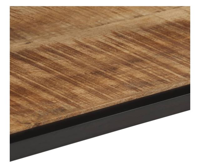 tömör nyers mangófa tálalóasztal 100 x 35 x 70 cm