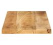 tömör nyers mangófa téglalap alakú asztallap 60x20x3,8 cm